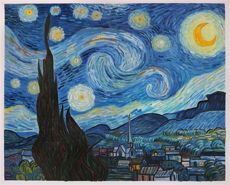 The Starry Night - Vincent van Gogh Paintings