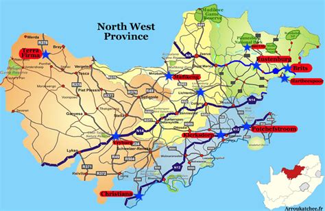 Mafikeng / Mahikeng en Afrique du Sud : Tourisme | Climat | Carte ...