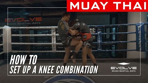 Muay Thai | How To Set Up For A Knee Combination - YouTube