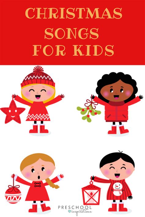 Christmas Songs for Kids - Preschool Inspirations