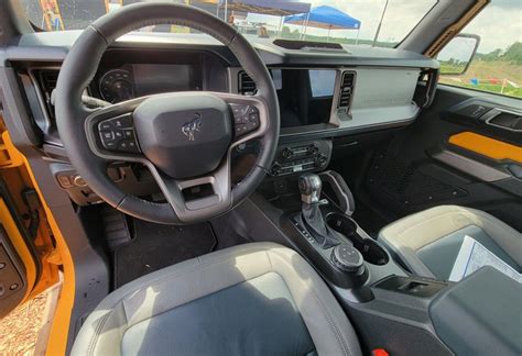 2022 Ford Bronco 4 Door Interior