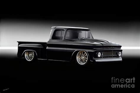 1965 Chevrolet C10 Stepside Pickup Photograph by Dave Koontz - Pixels