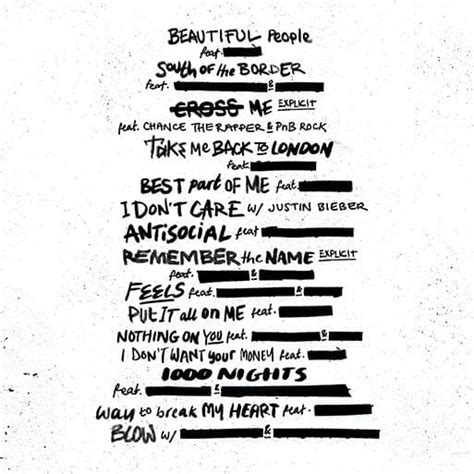 Ed Sheeran - No.6 Collaborations Project Lyrics and Tracklist | Genius