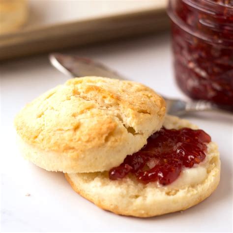 The Easiest Cream Biscuits - Borrowed Bites