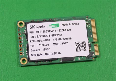 128GB SK Hynix SSD mSATA HFS128G3AMNB-2200A | eBay