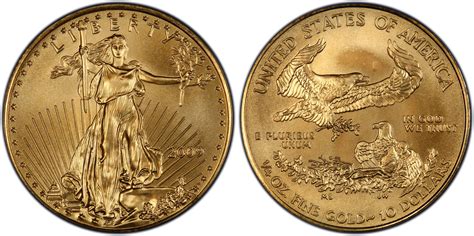 2009 $10 Gold Eagle (Regular Strike) Gold Eagles - PCGS CoinFacts