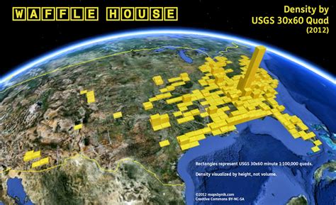 A Map of All the Waffle House Locations in America | HuffPost