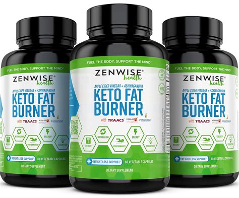 Keto Fat Burner - Ketogenic Diet Pills with Apple Cider Vinegar ...