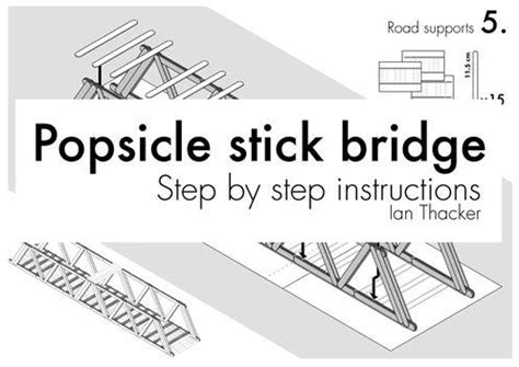 DIY Family | Popsicle Stick Bridge Instructions