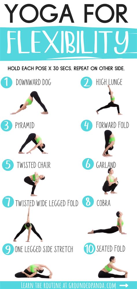 10 Minute Beginner Yoga Routine for Flexibility (+ Free PDF) | Yoga ...