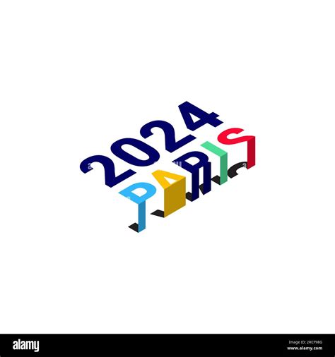 Paris 2024 Olympics. Logo for the Olympics Stock Vector Image & Art - Alamy