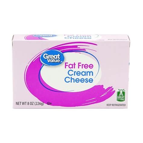 Great Value Fat Free Cream Cheese - Food Library - Shibboleth