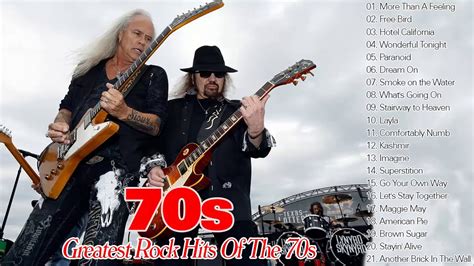 Best Of The 70's Rock Music Playlist - Best of 70s Classic Rock Hits ...