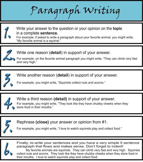 30++ Paragraph Writing Worksheets – Worksheets Decoomo