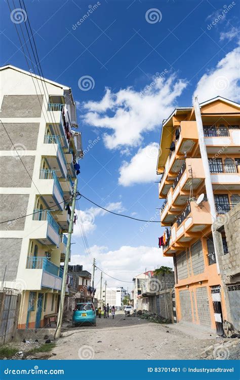 Nairobi Suburbs Street, Kenya, Editorial Editorial Photo - Image of ...