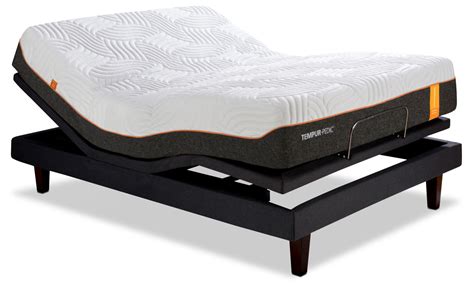 Tempur-Pedic Devote Firm Queen Mattress and Complete Adjustable Base ...