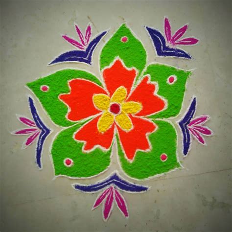 40+ Simple & Easy Diwali Rangoli Designs & Patterns to Draw in Diwali 2019