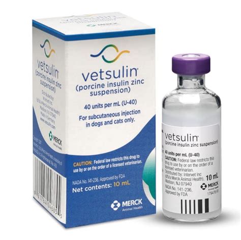 Vetsulin® (porcine insulin zinc suspension) Insulin for cats & dogs | UPCO