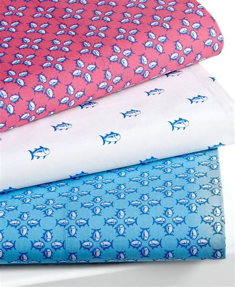 Southern Tide Bedding, Printed Sheet Sets - Sheets - Bed & Bath - Macy ...