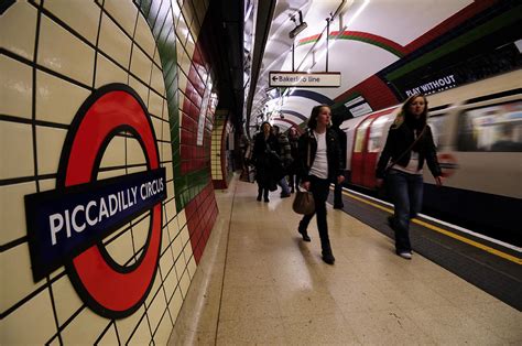 Piccadilly Circus Tube Station Photograph by Liz Pinchen