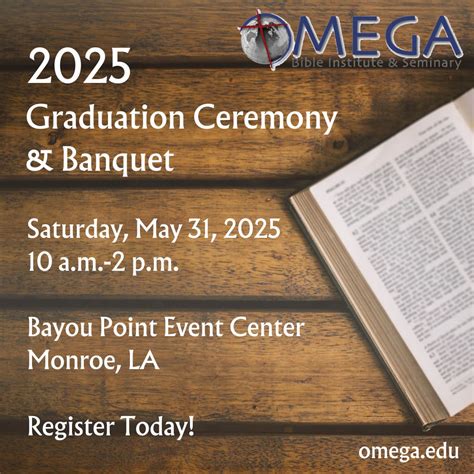 Graduation Registration - Omega Bible Institute & Seminary