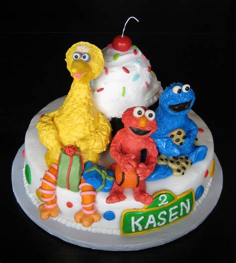 Custom Cakes by Julie: Sesame Street Cake