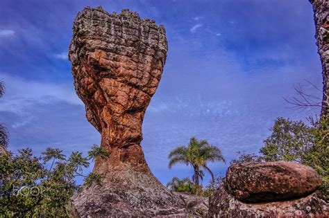 Taça de Vila Velha - Localizada no parque estadual de vila velha ...