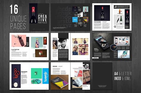 Layout Graphic Design Portfolio Examples