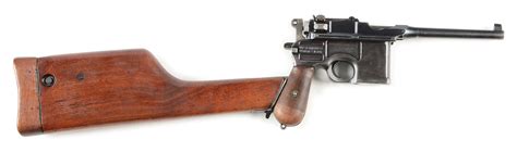 *Mauser C96 Broomhandle Semi-Auto Pistol - auctions & price archive