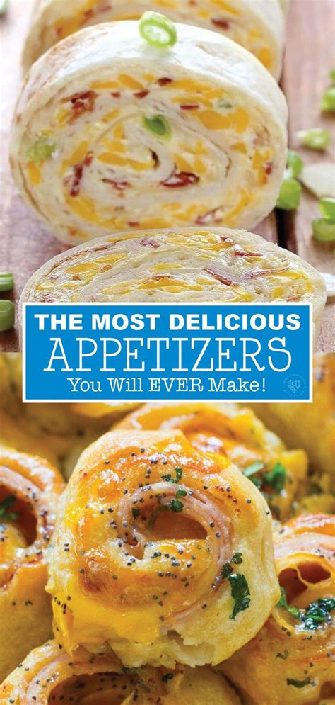 The Most Delicious Appetizers | Delicious appetizer recipes, Best ...