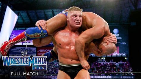 FULL MATCH - Kurt Angle vs. Brock Lesnar – WWE Title Match ...