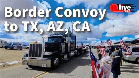 Take Our Border Back Convoy': Trucker Group Converging on Eagle Pass, Texas