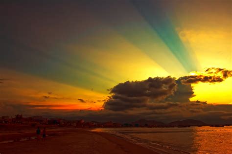 Sunset,sundown,da nang bay,danang city,central vietnam - free image ...