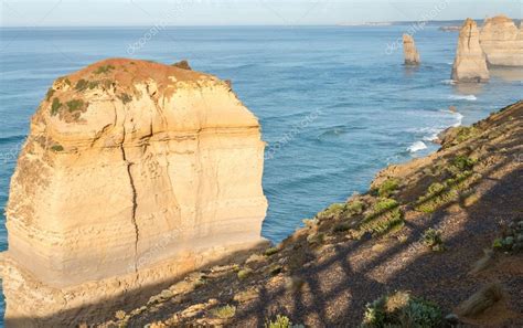 Aerial view of Twelve Apostles, Victoria - Australia Stock Photo by ...