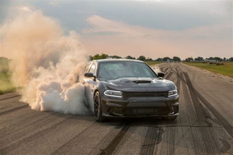 Hellcat Charger Smokes Drag Radials from 65-145 mph - DodgeForum.com