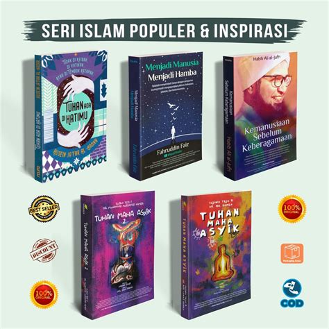 Jual Buku Novel Islami / Buku Novel Islam Dan Inspirasi Seri Tuhan Maha ...