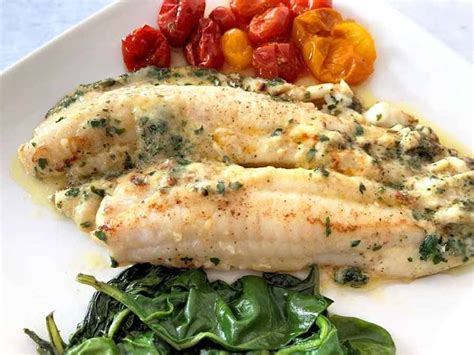 Lemon Sole Fillets With Creamy Sauce | Recipe | Cuisine Fiend