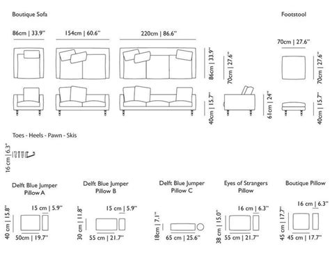 Standard Sofa Length | Standard furniture, Boutique sofa