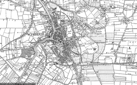 Historic Ordnance Survey Map of Wisbech, 1900 - 1901