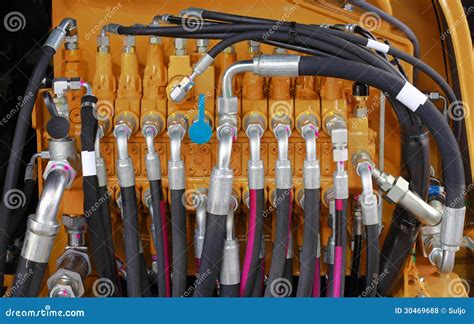 Hydraulic Hoses Royalty-Free Stock Photo | CartoonDealer.com #23259105