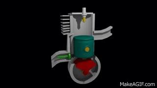 2 stroke engine animation on Make a GIF