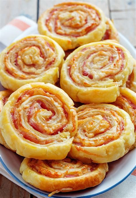 Bacon Puff Pinwheels | Pinwheel recipes, Easy appetizer recipes, Recipes