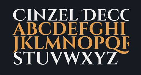 Cinzel Decorative Bold free Font - What Font Is