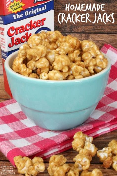 Homemade Cracker Jack Popcorn Recipe - fasrswap