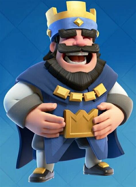 The royale king laugh #clashroyale