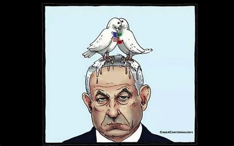 Switzerland 'regrets' cartoon of doves defecating on Netanyahu | The ...