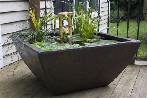 Aquascape Patio Pond Pot Planter - available in small (12" h x 24 ...