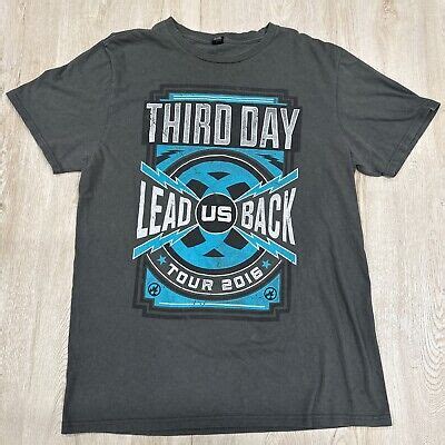 Third Day Lead Us Back Tour 2016 Concert Tee T-Shirt Christian Rock ...