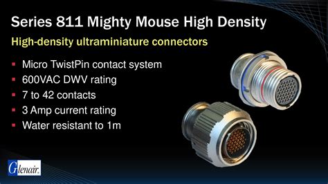 Series 80 Mighty Mouse Connectors - Glenair, Inc.