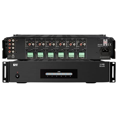 12-Channel 6-Zone Digital Home Theater Amplifier MX1280 | OSD Audio